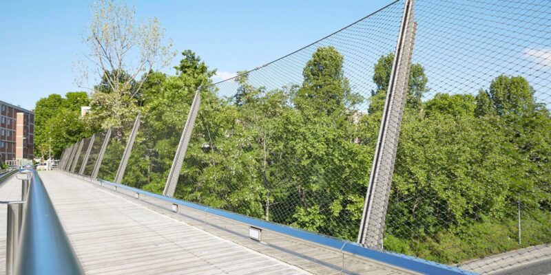 Fall Protection using Webnet Mesh – Bridge Safety
