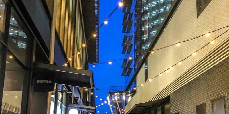 Tensile’s Catenary Lighting System Livens Up Barangaroo