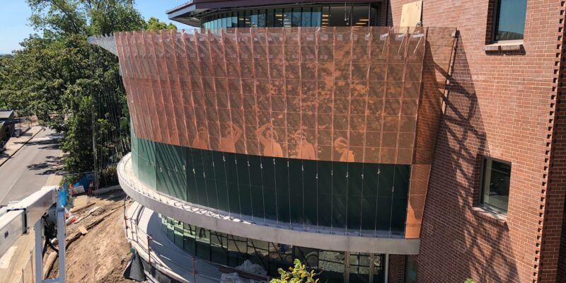 Tensile Contributes to Sydney University College Makeover: Supported Mesh Facade