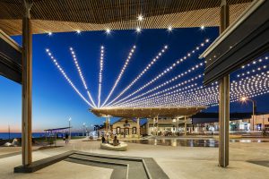 How Catenary Lighting Lets You Use Outdoor Spaces Longer / Tensile Design & Construct