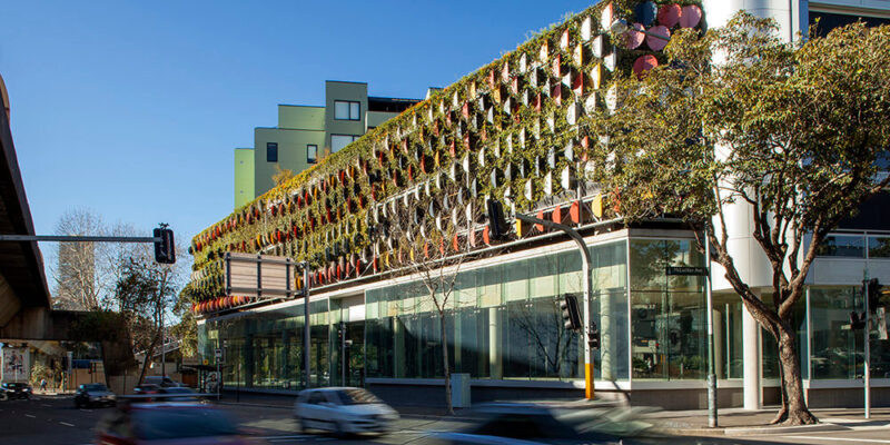 Integrating Green Facade Systems with Art
