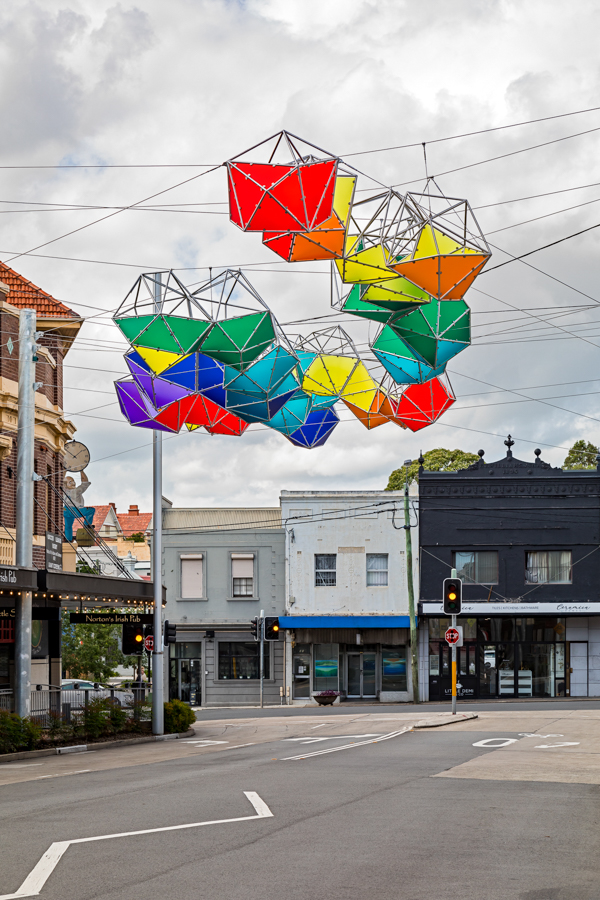 Chiaroscuro Suspended Artwork Tensile Project