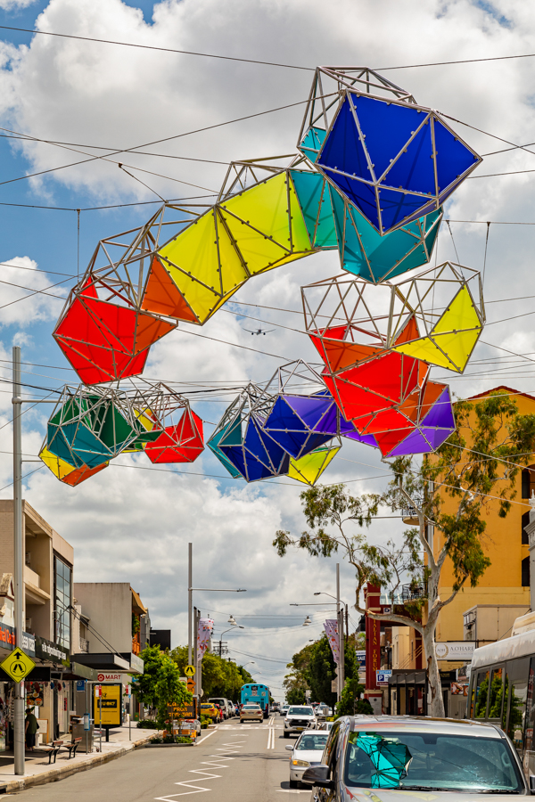 Chiaroscuro Suspended Artwork Tensile Project