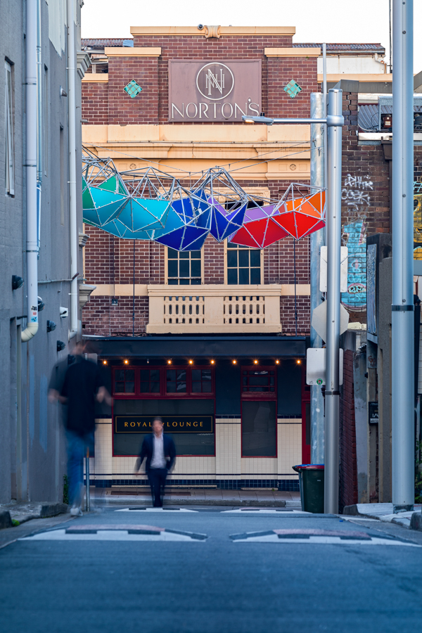 Chiaroscuro Suspended Artwork Tensile Project