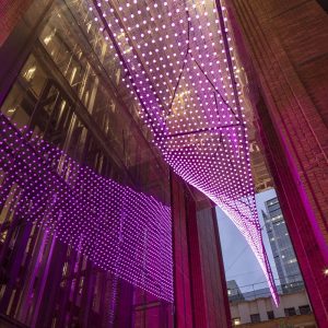 The Power of Catenary Lighting to Transform Public Spaces / Tensile Design & Construct
