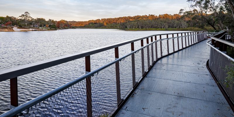 Permeable Design: Safety and Connection at Wentworth Falls Lake